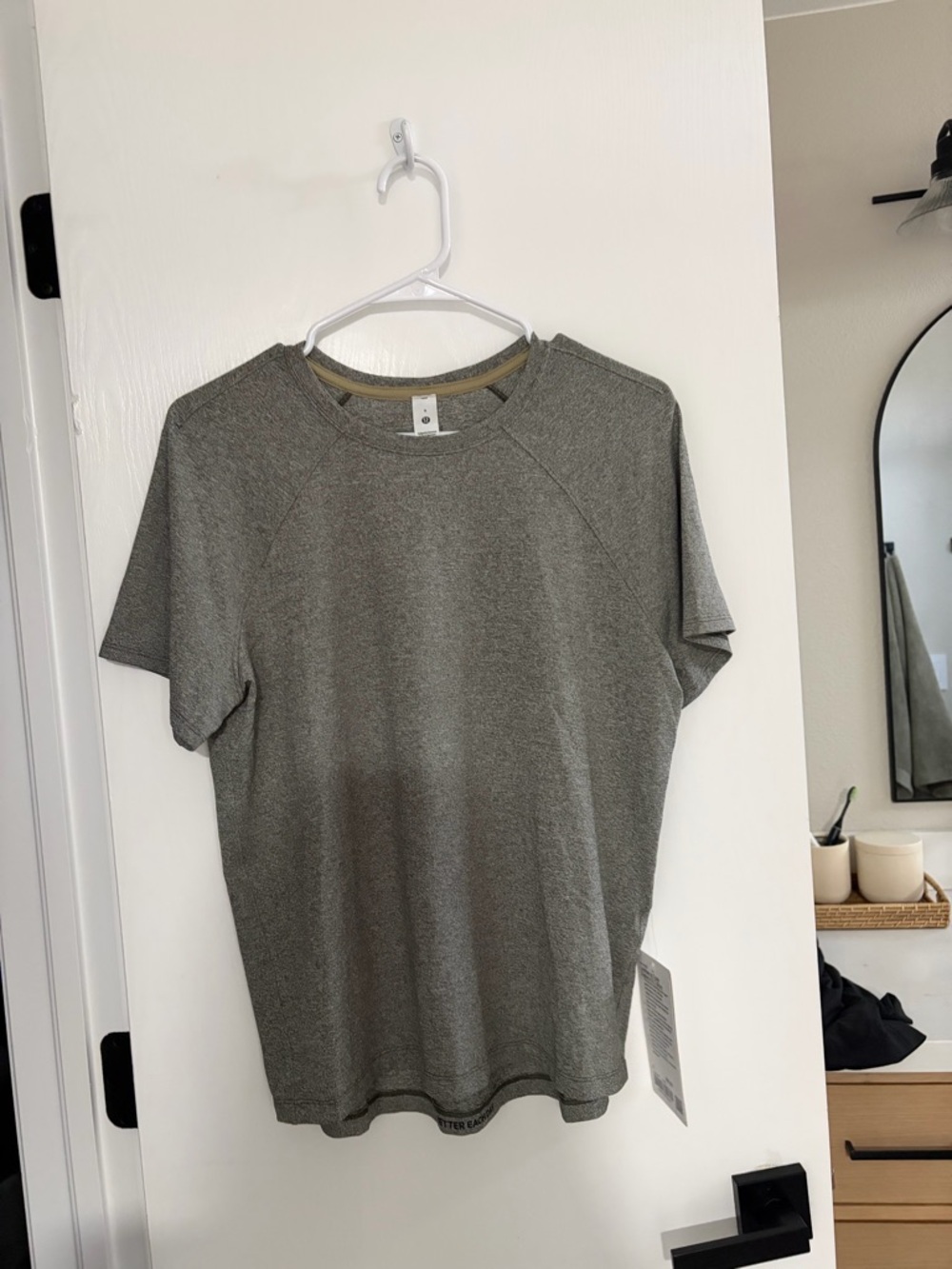 Heather Gray Women’s Short Sleeve Crew Tee